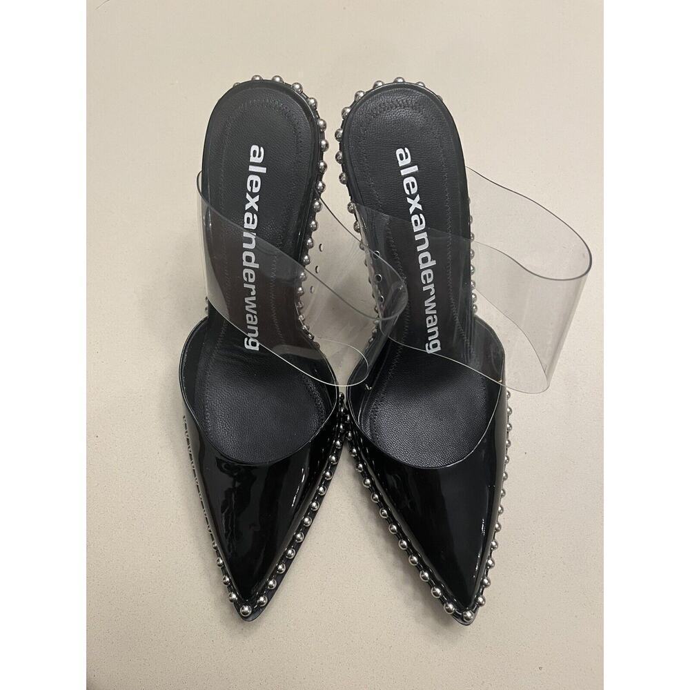 Alexander Wang Rona High Heel Mules 105mm (4 in) Size 37.5 (Women’s 7) MSRP $650